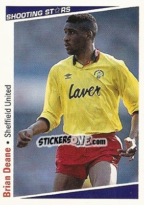 Sticker Deane Brian - Shooting Stars 1991-1992 - Merlin