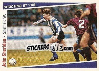 Cromo Sheridan John - Shooting Stars 1991-1992 - Merlin