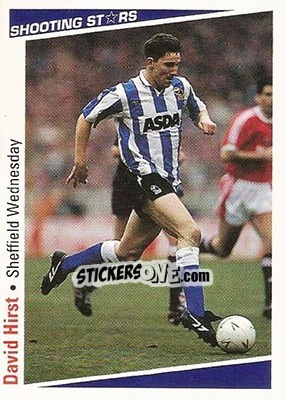 Sticker Hirst David - Shooting Stars 1991-1992 n. 265 - Merlin