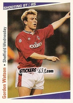 Cromo Watson Gordon - Shooting Stars 1991-1992 - Merlin