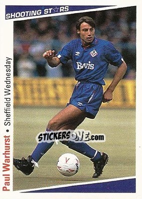 Cromo Warhurst Paul - Shooting Stars 1991-1992 - Merlin