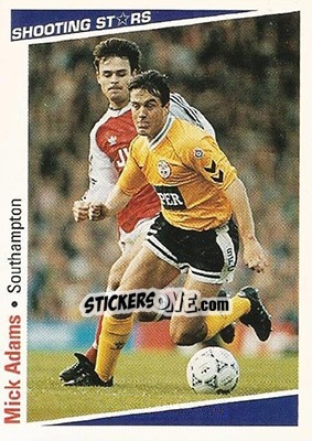 Sticker Adams Mick - Shooting Stars 1991-1992 - Merlin