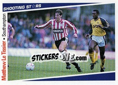 Sticker Le Tissier Matthew - Shooting Stars 1991-1992 n. 275 - Merlin