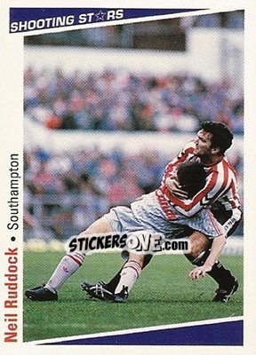 Sticker Ruddock Neil - Shooting Stars 1991-1992 - Merlin