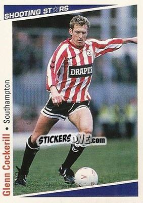 Cromo Cockerill Glenn - Shooting Stars 1991-1992 - Merlin