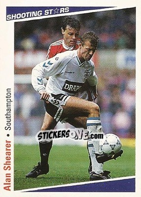 Cromo Shearer Alan - Shooting Stars 1991-1992 - Merlin