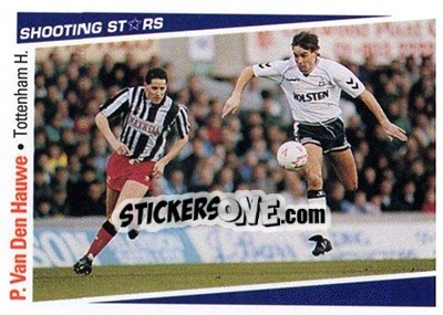 Cromo Van Den Hauwe P - Shooting Stars 1991-1992 n. 284 - Merlin