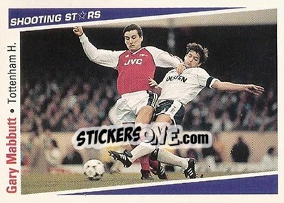 Figurina Mabbutt Gary - Shooting Stars 1991-1992 n. 288 - Merlin