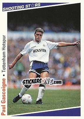 Sticker Gascoigne Paul - Shooting Stars 1991-1992 - Merlin