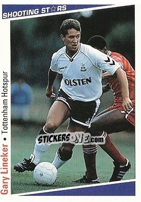 Sticker Lineker Gary - Shooting Stars 1991-1992 n. 292 - Merlin