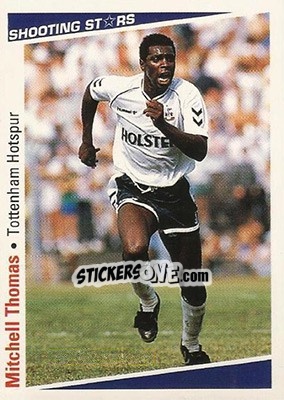 Sticker Thomas Mitchell - Shooting Stars 1991-1992 n. 296 - Merlin