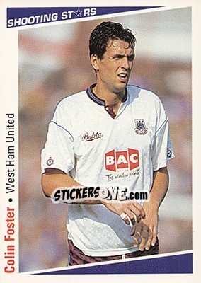 Sticker Foster Colin - Shooting Stars 1991-1992 n. 301 - Merlin