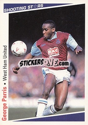 Cromo Parris George - Shooting Stars 1991-1992 - Merlin