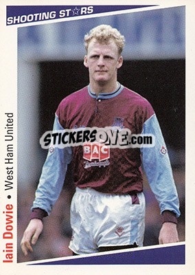 Sticker Dowie Iain - Shooting Stars 1991-1992 - Merlin