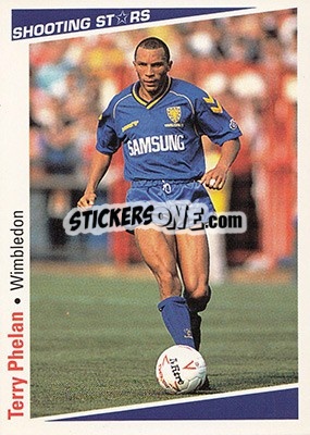 Sticker Phelan Terry - Shooting Stars 1991-1992 - Merlin