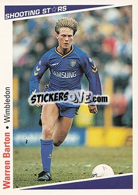 Sticker Barton Warren - Shooting Stars 1991-1992 n. 316 - Merlin