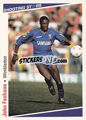 Sticker Fashanu John - Shooting Stars 1991-1992 n. 319 - Merlin