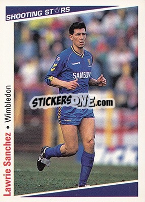 Sticker Sanchez Lawrie - Shooting Stars 1991-1992 - Merlin