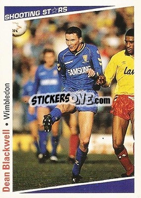 Sticker Blackwell Dean - Shooting Stars 1991-1992 - Merlin