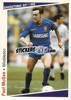 Sticker McGee Paul - Shooting Stars 1991-1992 - Merlin