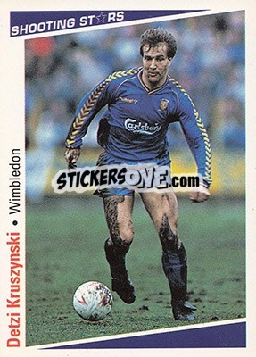 Cromo Kruszynski Detzi - Shooting Stars 1991-1992 - Merlin