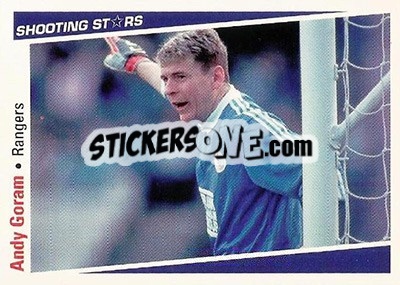 Sticker Goram Andy - Shooting Stars 1991-1992 - Merlin
