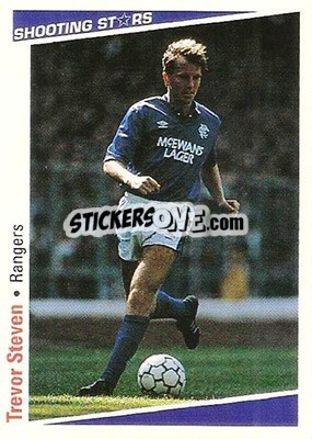 Sticker Steven Trevor - Shooting Stars 1991-1992 n. 329 - Merlin