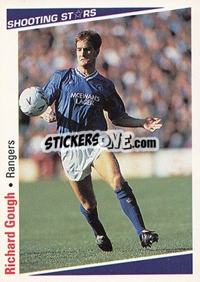 Sticker Gough Richard - Shooting Stars 1991-1992 - Merlin