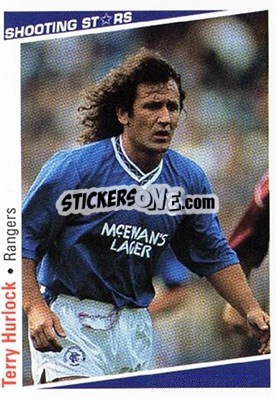 Cromo Hurlock Terry - Shooting Stars 1991-1992 - Merlin