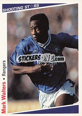 Figurina Walters Mark - Shooting Stars 1991-1992 n. 334 - Merlin