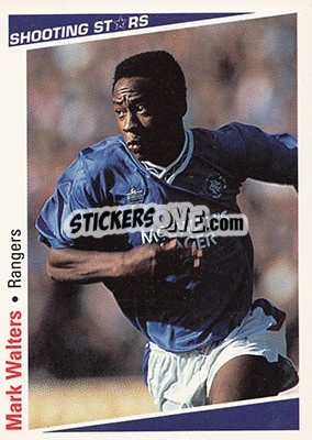 Sticker Walters Mark - Shooting Stars 1991-1992 - Merlin