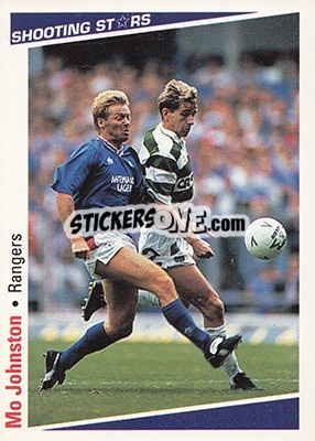 Sticker Johnston Mo - Shooting Stars 1991-1992 - Merlin