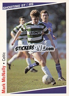 Sticker McNally Mark - Shooting Stars 1991-1992 - Merlin