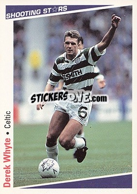 Sticker Whyte Derek - Shooting Stars 1991-1992 - Merlin