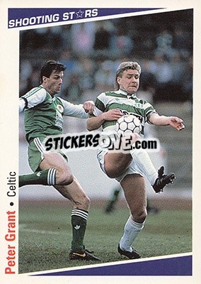 Sticker Grant Peter - Shooting Stars 1991-1992 - Merlin