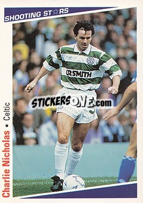 Sticker Nicholas Charlie - Shooting Stars 1991-1992 n. 352 - Merlin