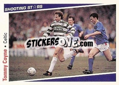 Sticker Coyne Tommy - Shooting Stars 1991-1992 - Merlin