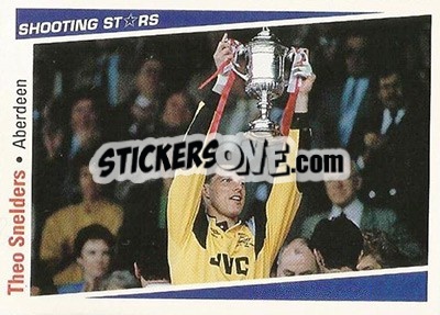 Sticker Snelders Theo - Shooting Stars 1991-1992 - Merlin