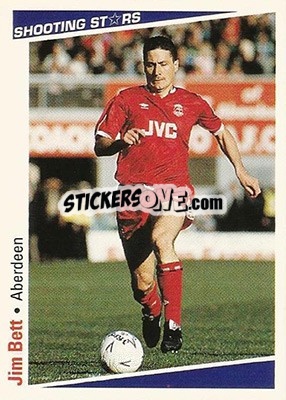 Sticker Bett Jim - Shooting Stars 1991-1992 n. 361 - Merlin
