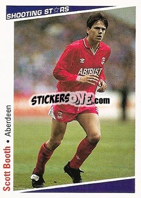 Sticker Booth Scott - Shooting Stars 1991-1992 - Merlin