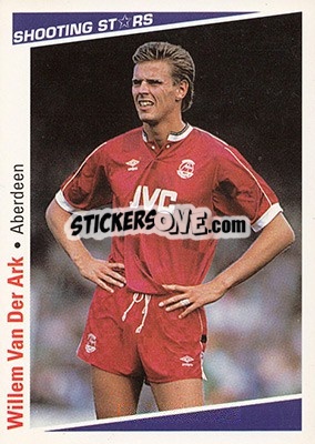 Sticker Van Der Ark Willem - Shooting Stars 1991-1992 - Merlin