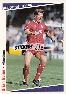 Sticker Irvine Brian - Shooting Stars 1991-1992 - Merlin