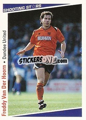 Sticker Van Der Hoorn Freddy - Shooting Stars 1991-1992 n. 373 - Merlin