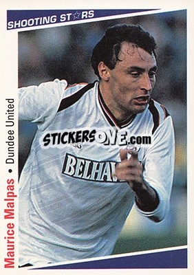 Sticker Malpas Maurice - Shooting Stars 1991-1992 - Merlin