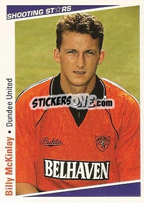 Sticker McKinlay Billy - Shooting Stars 1991-1992 n. 376 - Merlin