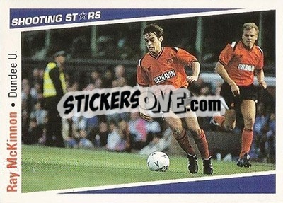 Sticker McKinnon Ray - Shooting Stars 1991-1992 n. 378 - Merlin