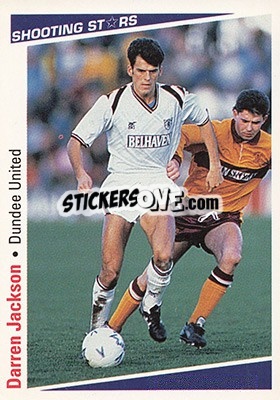 Sticker Jackson Darren - Shooting Stars 1991-1992 - Merlin