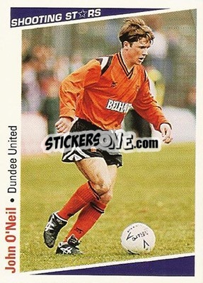 Cromo O'Neil John - Shooting Stars 1991-1992 - Merlin