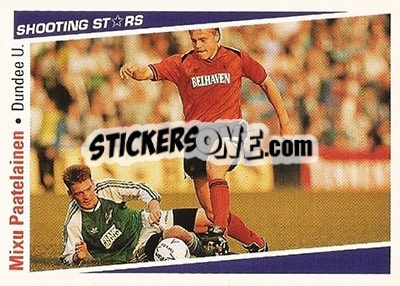 Sticker Paatelainen Mixu - Shooting Stars 1991-1992 - Merlin