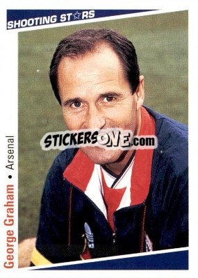 Sticker Graham George - Shooting Stars 1991-1992 - Merlin